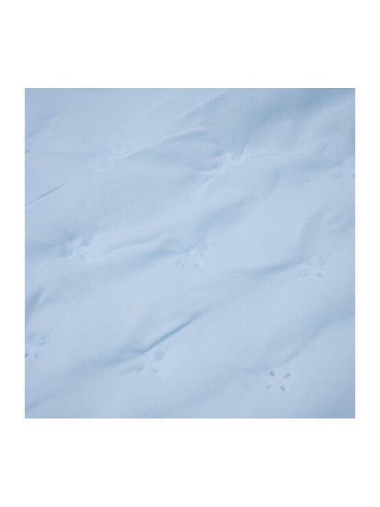 Kamtex Baby Κουβερτοπάπλωμα Γαλάζιο 100x120cm 24-524