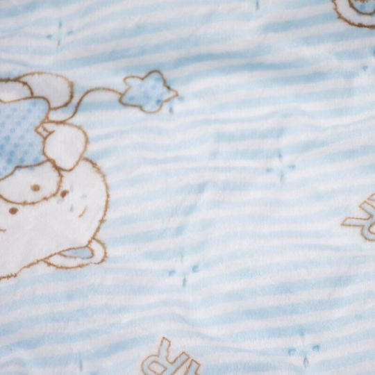 Kamtex Baby Quilt-Duvet Crib Cotton Light Blue 100x120cm