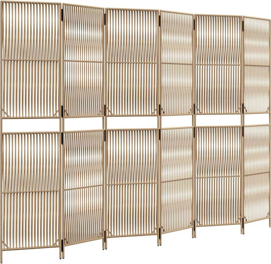 vidaXL Διακοσμητικό Παραβάν από Rattan 294x200cm