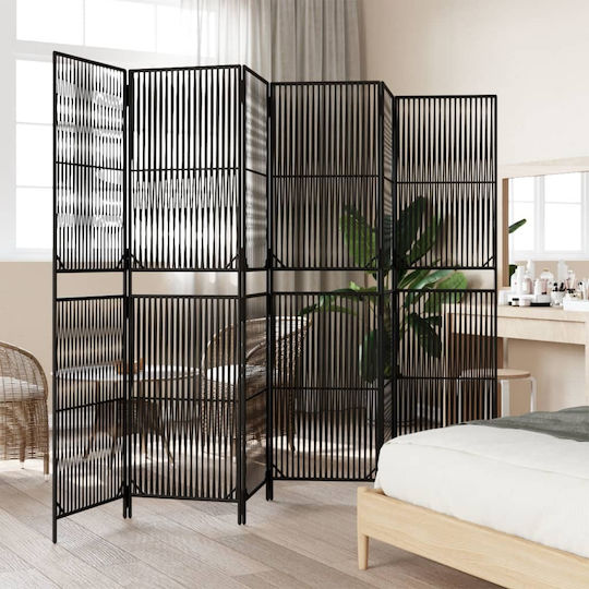 vidaXL Dekorativer Raumteiler aus Rattan 294x200cm