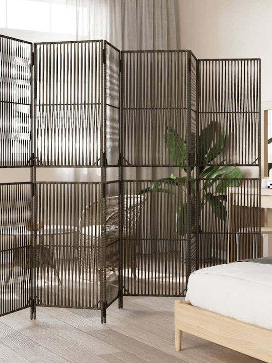 vidaXL Διακοσμητικό Παραβάν από Rattan 294x200cm