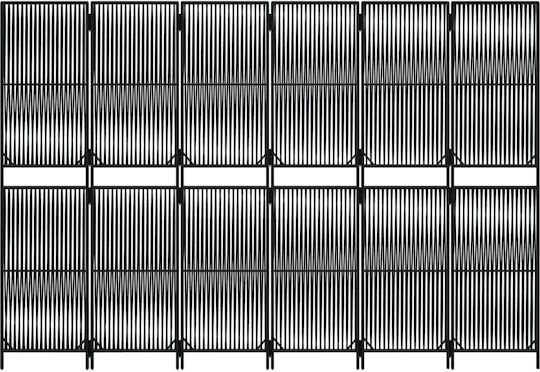 vidaXL Dekorativer Raumteiler aus Rattan 294x200cm