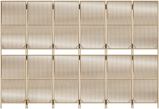 vidaXL Decorative Room Divider made of Rattan 294x200cm