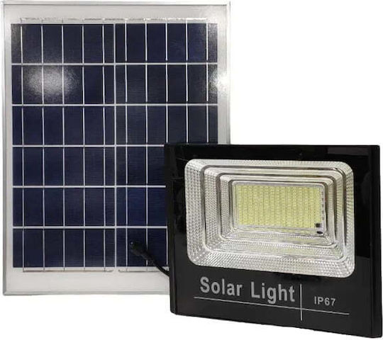 Waterproof Solar LED Floodlight 300W Cold White 6500K with Remote Control IP67