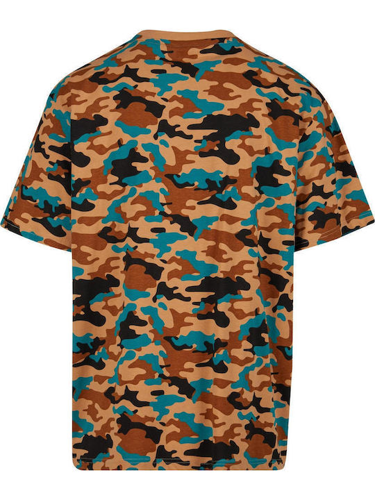 Tricou Camouflage/black/green