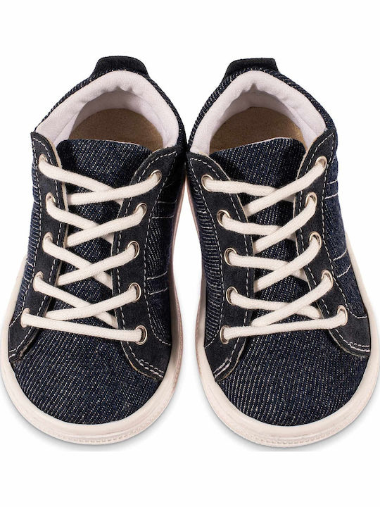 Babywalker Βαπτιστικά Υφασμάτινα Sneakers Μπλε