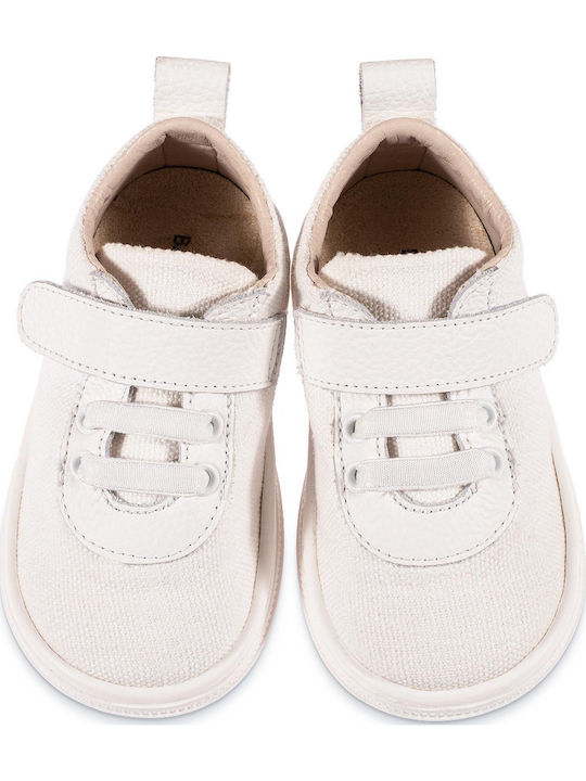 Babywalker Βαπτιστικά Υφασμάτινα Sneakers Λευκά