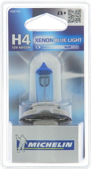 Michelin Λάμπα Αυτοκινήτου Xenon Blue Light H4 Xenon Μπλε 12V
