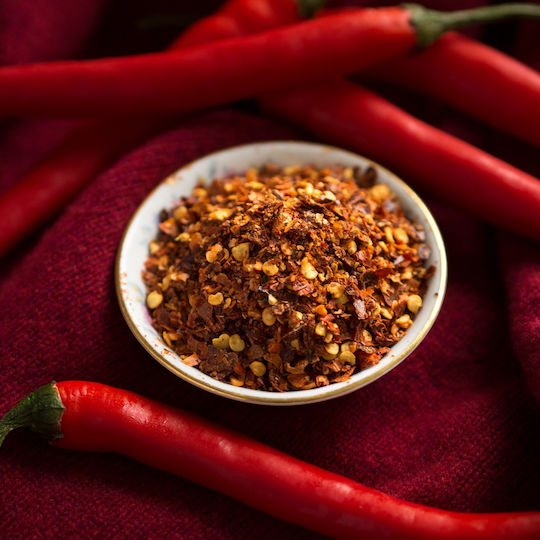 Panora Hot Crushed Chillies 1000gr