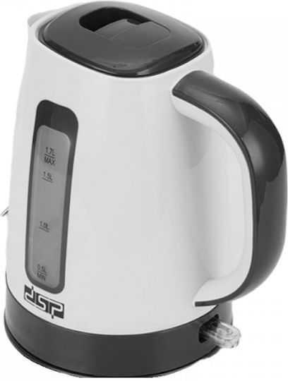 DSP Kettle 1.7lt 2200W White