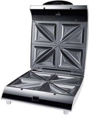 Steba SG 40 18.40.00 Sandwich Maker Grill cu Plăci Ceramice Detasabile 1200W Gri