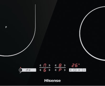 Hisense Autonomous Cooktop with Induction Burners 59x52cm