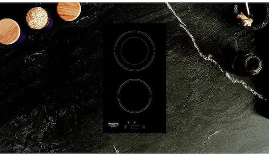 Hotpoint-Ariston Domino Κεραμική Εστία Αυτόνομη 30x52εκ.