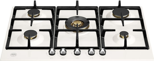 Bertazzoni Εστία Υγραερίου Αυτόνομη 75.2x52.2εκ. Μπεζ