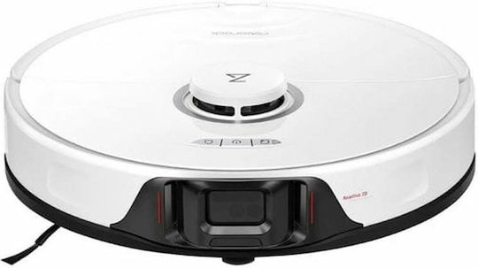 Roborock S8 Σκούπα Ρομπότ με Χαρτογράφηση Laser & Απορρόφηση 6000Pa Λευκή