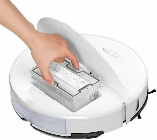 Roborock S8 Σκούπα Ρομπότ με Χαρτογράφηση Laser & Απορρόφηση 6000Pa Λευκή