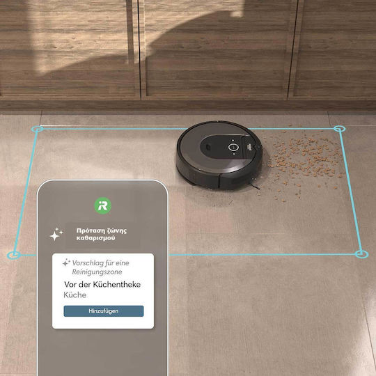 iRobot Roomba Combo i8 Прахосмукачка Робот с Оптично Картографиране Черна