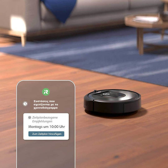 iRobot Roomba Combo i8 Прахосмукачка Робот с Оптично Картографиране Черна