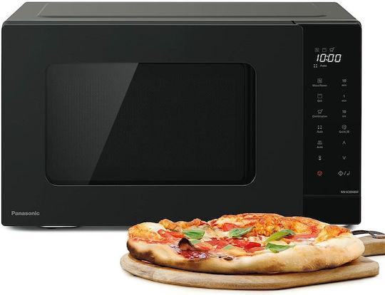 Panasonic Φούρνος Μικροκυμάτων με Grill 24lt Μαύρος