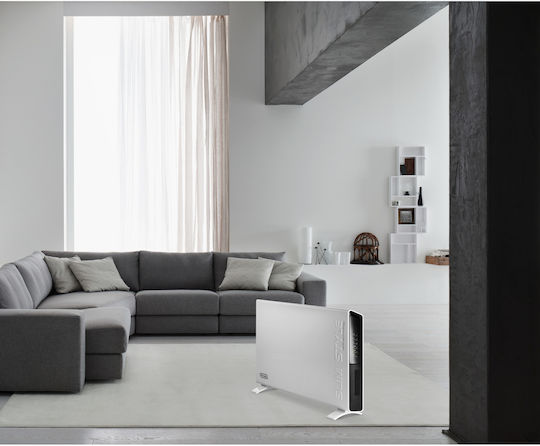 De'Longhi HCX9120E Θερμοπομπός Δαπέδου 2000W με Ηλεκτρονικό Θερμοστάτη 82x55cm