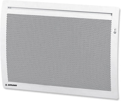 Applimo 40.45.1000 40.46.1000 Convector Heater Wall 1000W with Electronic Thermostat 63.7x44cm White