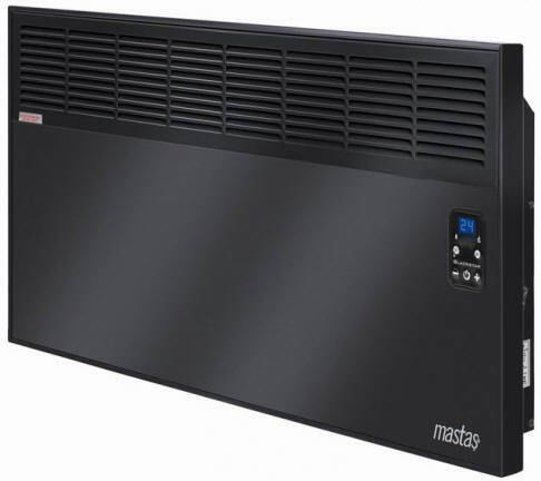 Vigo EPK 4570 Glass Convector Wall Heater 1000W with Electronic Thermostat 70x45cm