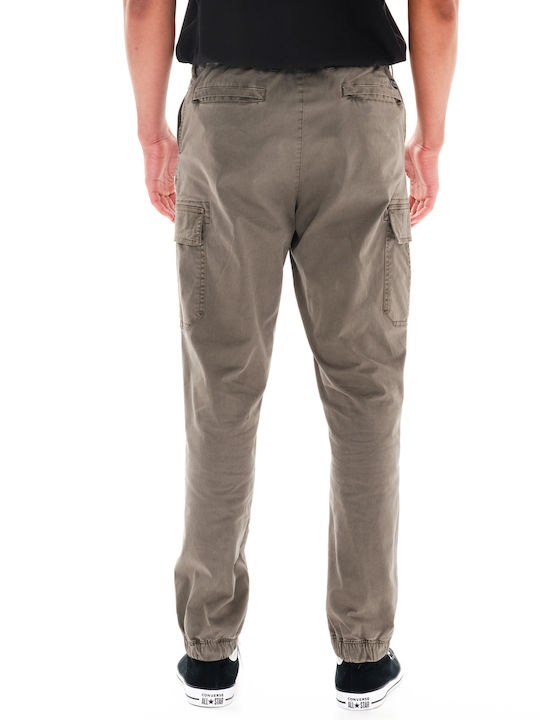 Hose Cargo Elastisch Olive