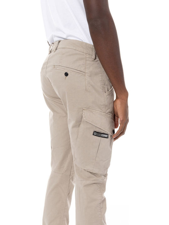 Pantaloni Elastic Bej