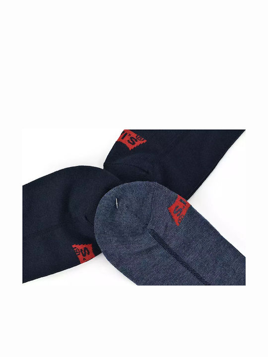 Levi's Cut Batwing Logo Men's Socks Blue 3Pack