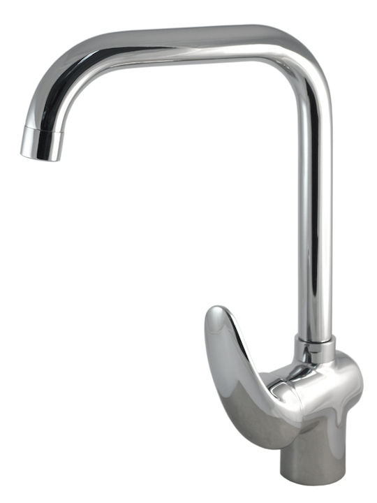 Minardi KH8640M Kitchen Faucet Counter Silver