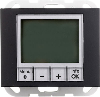 Hager Berker K.1 20447106 Digital Thermostat Raum Anthrazit