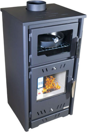 Gavrilas SA420 Χαλύβδινη Ξυλόσομπα 14.14kW Γκρι