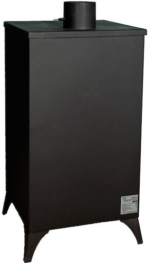 Prity K22 E Metallic Wood Stove 10kW Black