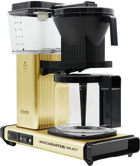 Moccamaster KBG 741 Select Καφετιέρα Φίλτρου 1520W Brushed Brass