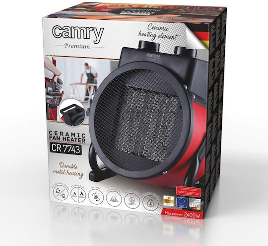 Adler Ceramic Fan Heater Room Floor