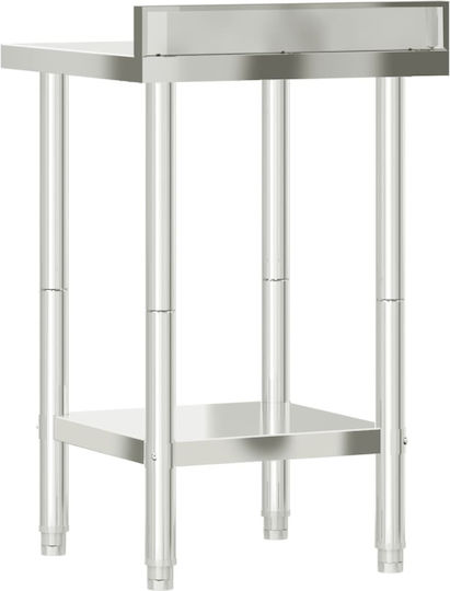 vidaXL Banc De Lucru Din Oțel Inoxidabil L55xA55xÎ93cm