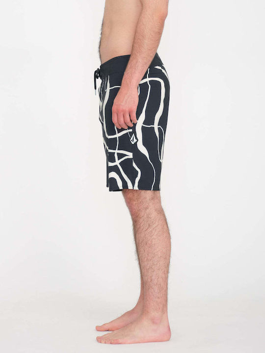 Volcom Herren Badebekleidung Shorts Colorful Gestreift