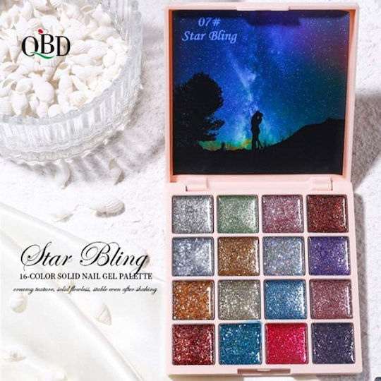 QBD Gel Falsche Nagelgel Mehrfarbig