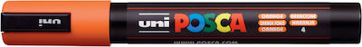 Uni-Ball Pc-5m Permanent Marker 2.5mm Orange