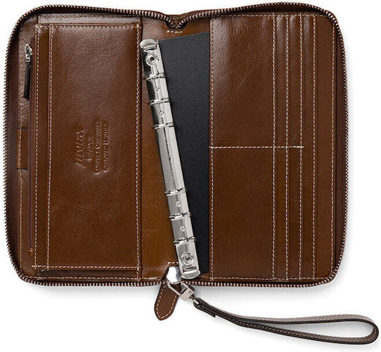 Filofax Personal Σημειωματάριο Ριγέ Κίτρινο