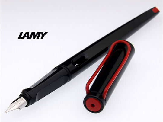 Lamy Joy Calligraphy Fountain Pen 1.1mm Black Plastic with Blue Ink Nibs 1.5