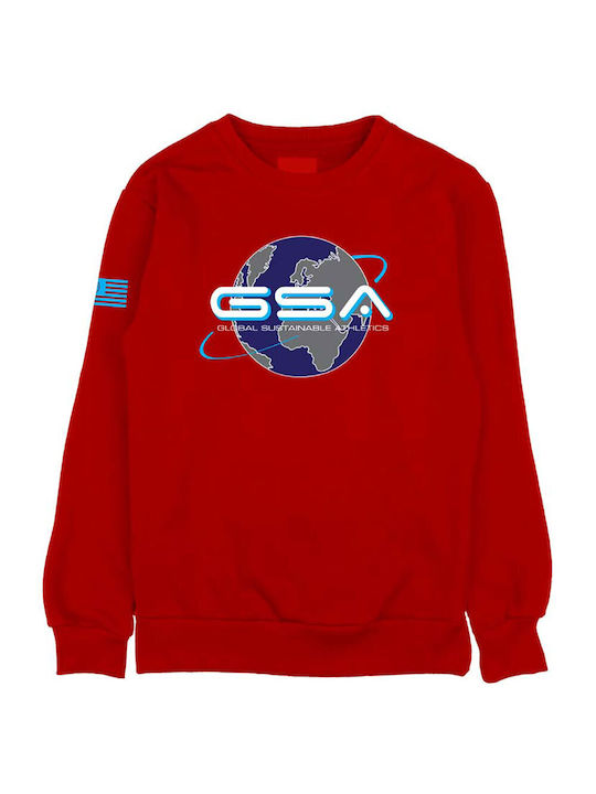 GSA 17-19202 Herren Sweatshirt Victorius Red