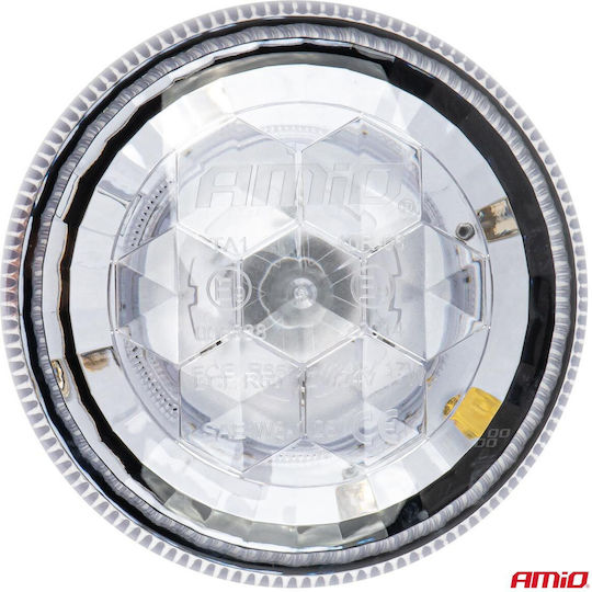 AMiO Φάρος Αυτοκινήτου LED 12 / 24V 20.1cm - Λευκό / Πορτοκαλί