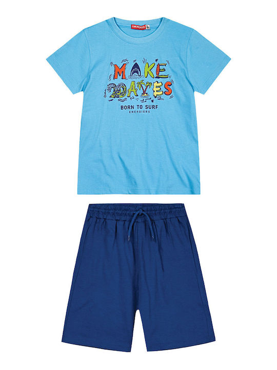 Kids' Set with Shorts Summer 2pcs Gray