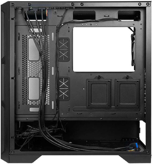 Chieftec APEX Gaming Midi-Turm Computergehäuse mit Seitenfenster und RGB-Beleuchtung Schwarz