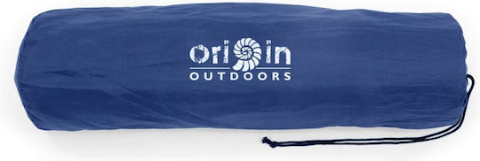 Origin Outdoors Auto-umflare Single Substrat Camping 183x51cm Grosime 4cm în culoarea Albastru