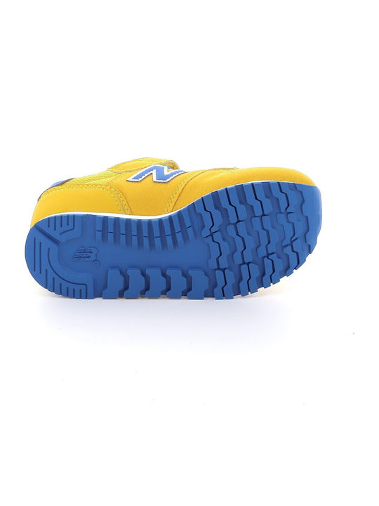 Kids Sneakers with Scratch Yellow
