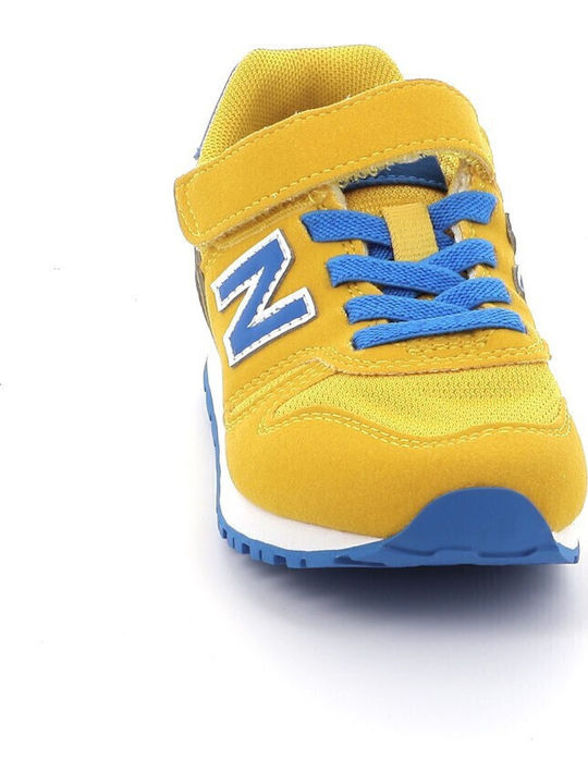 Kids Sneakers with Scratch Yellow