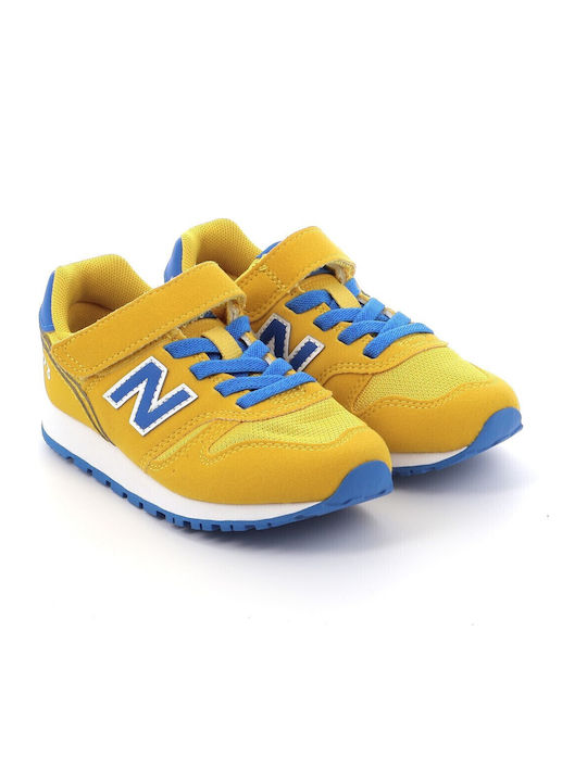 Kids Sneakers with Scratch Yellow
