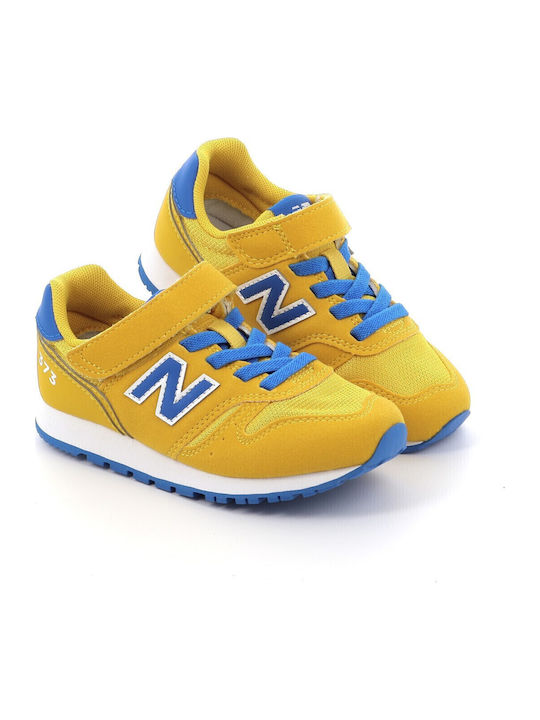 Kids Sneakers with Scratch Yellow
